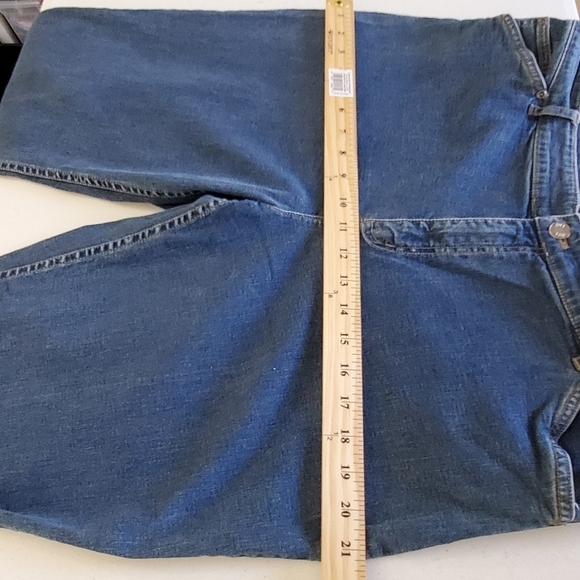 J. Jill High-rise Flare Leg Jeans Size 16 Stretch Medium Wash Denim - Picture 9 of 13